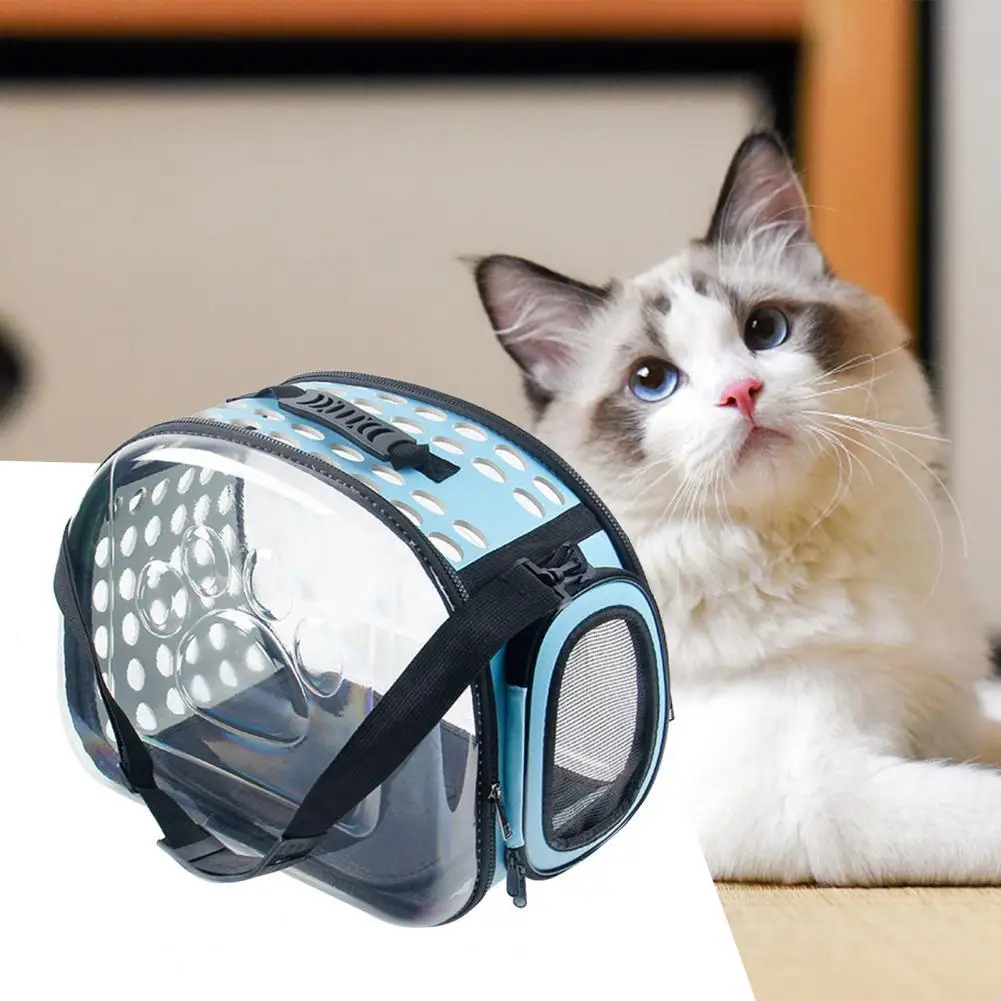 

Dog Carrier Bag Comfortable Ventilated EVA Two-sided Entry Pet Bag Carrier for Small Dog Cat Bags Pet Outdoor Travel