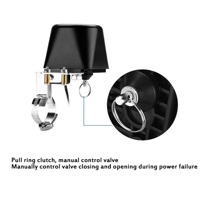 

Tuya WIFI Smart Valve smart home Bluetooth Water/Gas Valve Automation Timing control Work with Alexa Google home Smart Life app