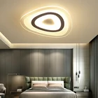 Светодиодный потолочный светильник для гостиной, кухни, спальни, минималистичный треугольник, ультратонкие светильники для домашнего декора