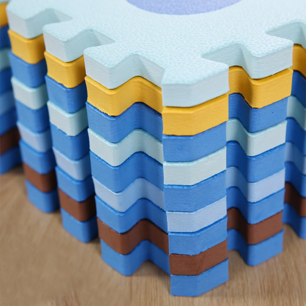 Детский игровой коврик для ползания таблица умножения блокировка Детские ПЭ