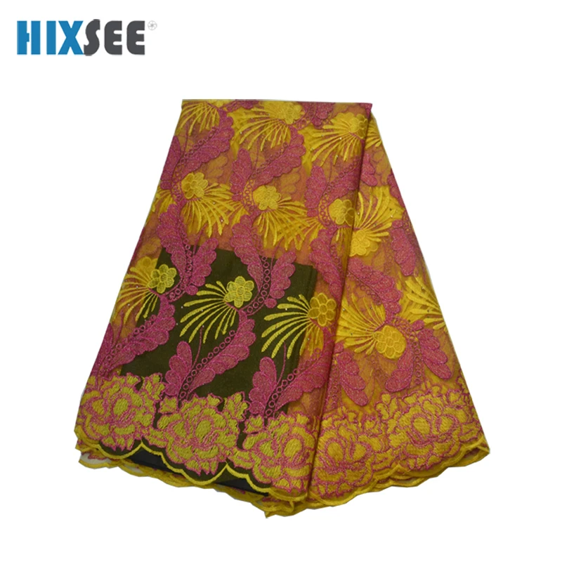 Модная Последняя французская кружевная ткань нигерийская африканская сетка