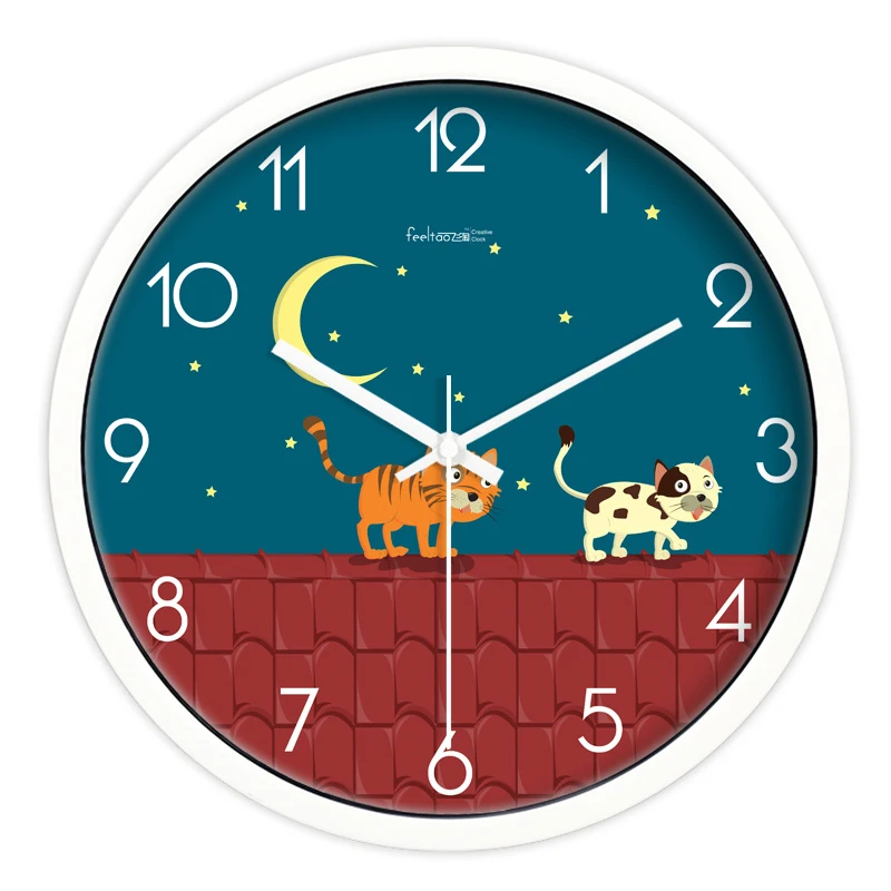 Настенные часы современный дизайн большие декоративные бесшумные цифровые