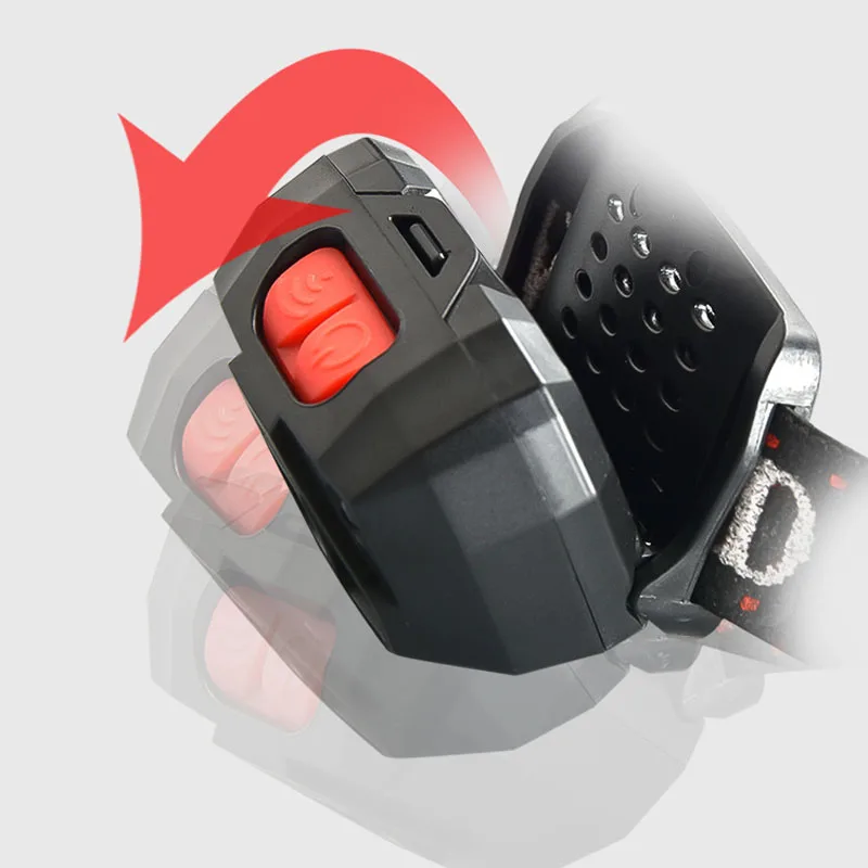 Мощный индукционный головной Светодиодный светильник для кемпинга и походов с