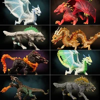 simulation animal model toy western monster beast flying dragon fire breathing wild dragon ice dragon pterodactyl ornaments