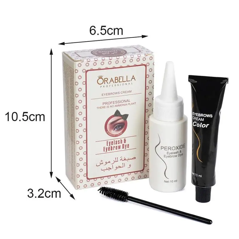 

2020 Eyebrow Dyeing Eyebrow Hair Dye Long Lasting Non-Fading Hair Lashes Powder Dye Eyebrow Hair Coloring Cream
