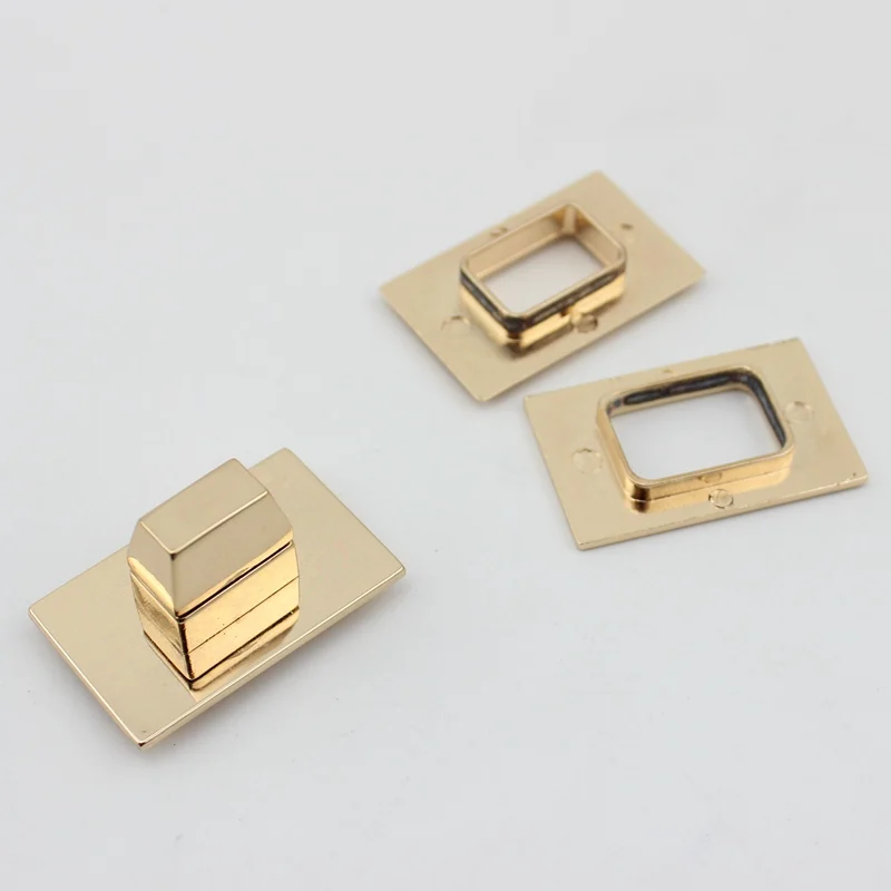 5 комплектов 20 компл./лот высококачественный Квадратный замок металлический