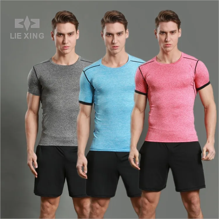 

B1164 Men High Quality Pure Cotton T-shirt O-neck Shirt Man Football Basketball Tee Shirts Wholesale QE226