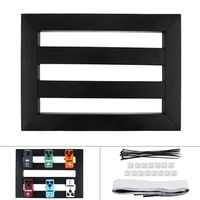 37 x 27cm guitar pedal board setup style diy guitar effect pedalboard aluminum alloy with installation accessories