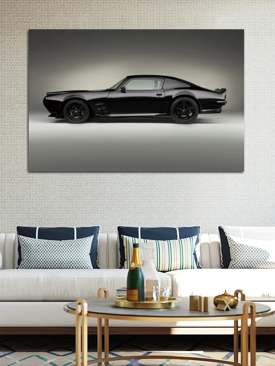 Pontiac firebird 1970 ретро Индивидуальная модель автомобиля фотография украшение для