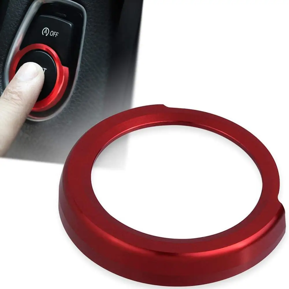 Автомобильный Стайлинг кнопка запуска вертикальная панель для автомобильного