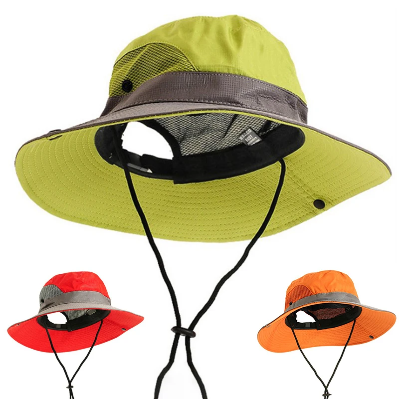 

Рыбацкая шляпа от солнца с УФ защитой длинная большая широкая шляпа с защитной сеткой походная уличная пляжная кепка шляпа от солнца ведро ...
