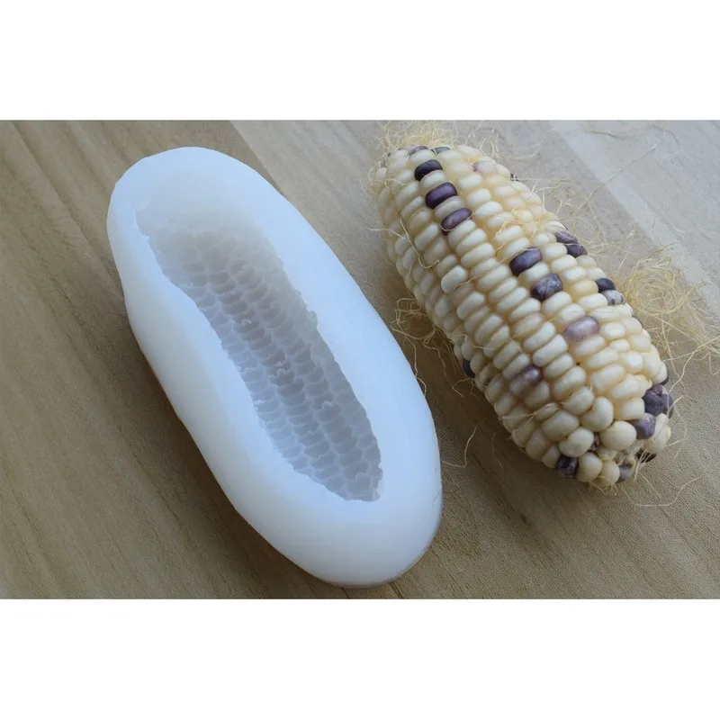 3D Реалистичная маленькая форма кукурузы мусс силиконовая DIY шоколадная помадка