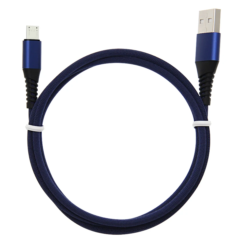1 м 3 фута нейлоновый Плетеный МИКРО USB удлинитель Быстрая зарядка для Xiaomi Samsung Huawei