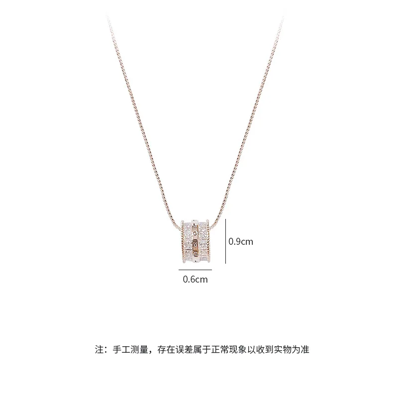 

New Women's Fashion Necklace European and American Small Waist Pendant Clavicle Chain Necklace Jewelry