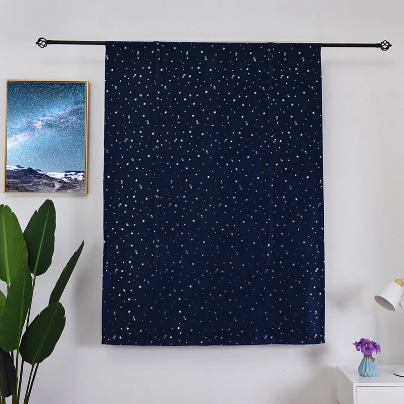 Современные принтованные короткие шторы для окон гостиной спальни плотные