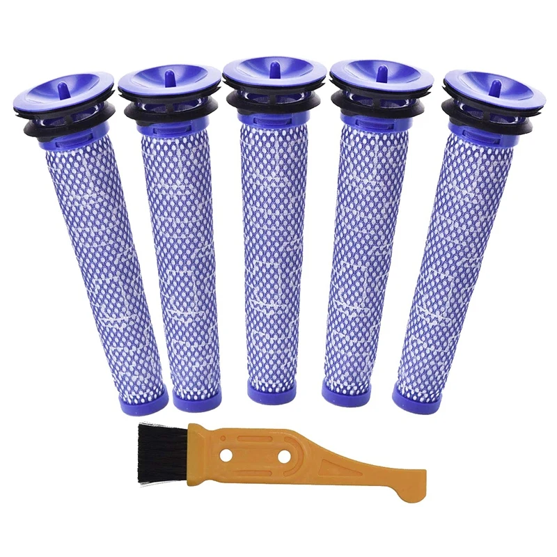 

5 Pack Pre Filter Compatible Fits for Dyson DC58 DC59 V6 V7 V8 Animal Vacuum Cleaner Replacement Parts