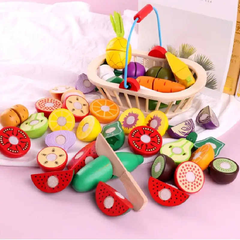 Детская имитация фруктов и овощей для мальчиков девочек игрушечный домик