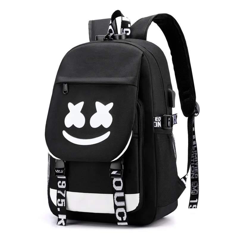 

Marshmello Chris Comstock Doctom, школьный рюкзак с 3D принтом из мультфильма, повседневные дорожные сумки из ткани Оксфорд для взрослых, детей, мужчин, женщ...