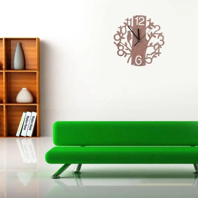 Настенные 3d-часы сделай сам украшение для дома деревянное дерево и искусство