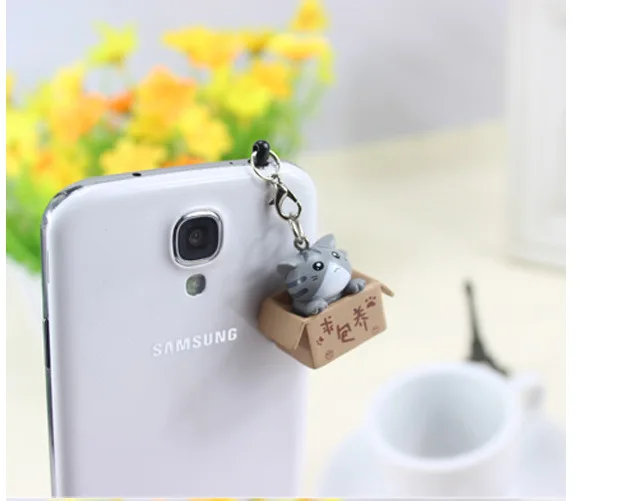 Поиск питомцев в стиле кошки 3 5 мм милый дизайн мультяшного кота мобильный