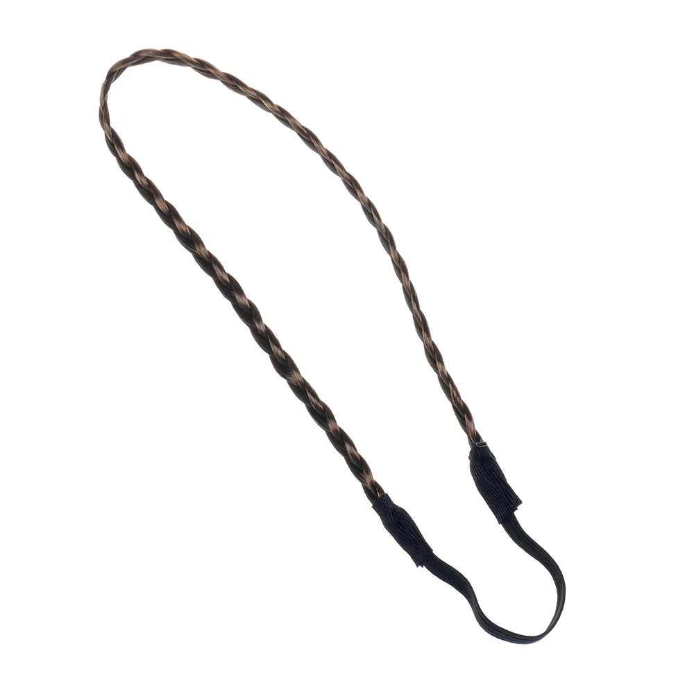 Новинка аксессуары для волос имитация синтетических Плетеный ободок резинка