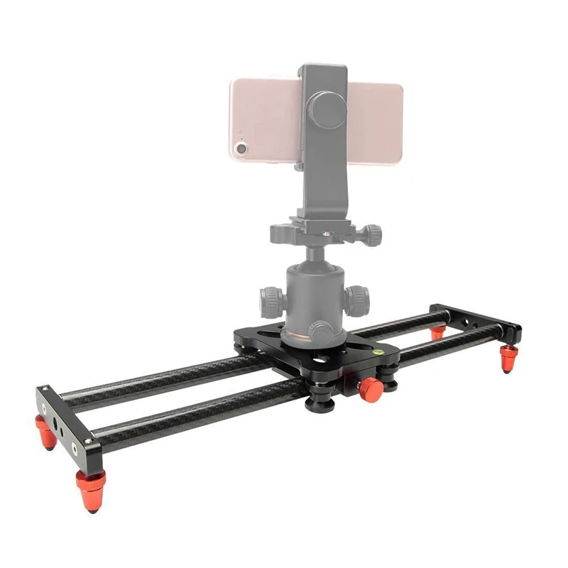 

1 Set Slider Carbon Fiber Dolly Track Video Stabilizer Rail & 1 Pcs 20cm Photography Photo Folding Lightbox Studio