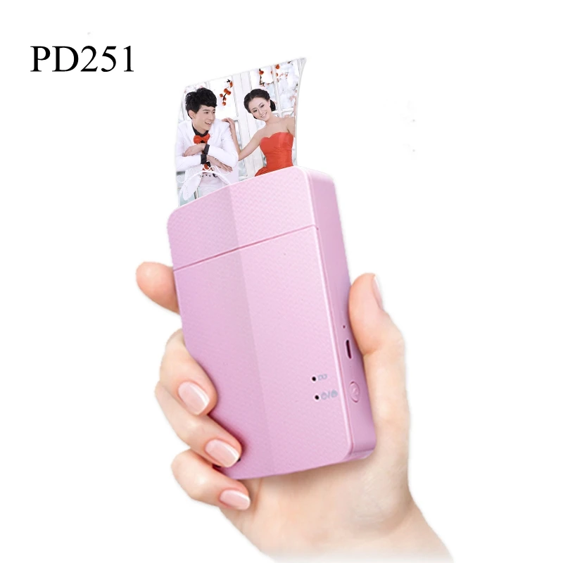 Беспроводной Смартфон принтер PD239 PD251 PD238 Карманный Bluetooth принтер карманный портативный цветной фотопринтер