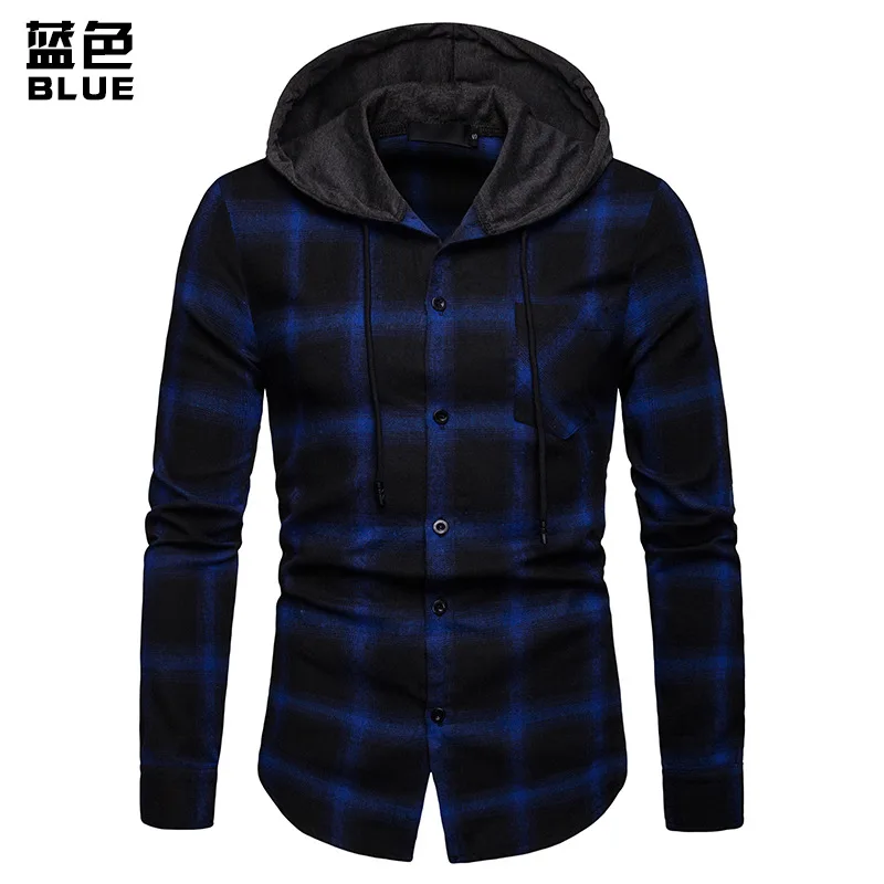 

Hoodies New Quality Long Sleeved Shirts Mens Button Collar Smart Casual For Men Comfortable Star Blouse Polka Dot Eurocode Size