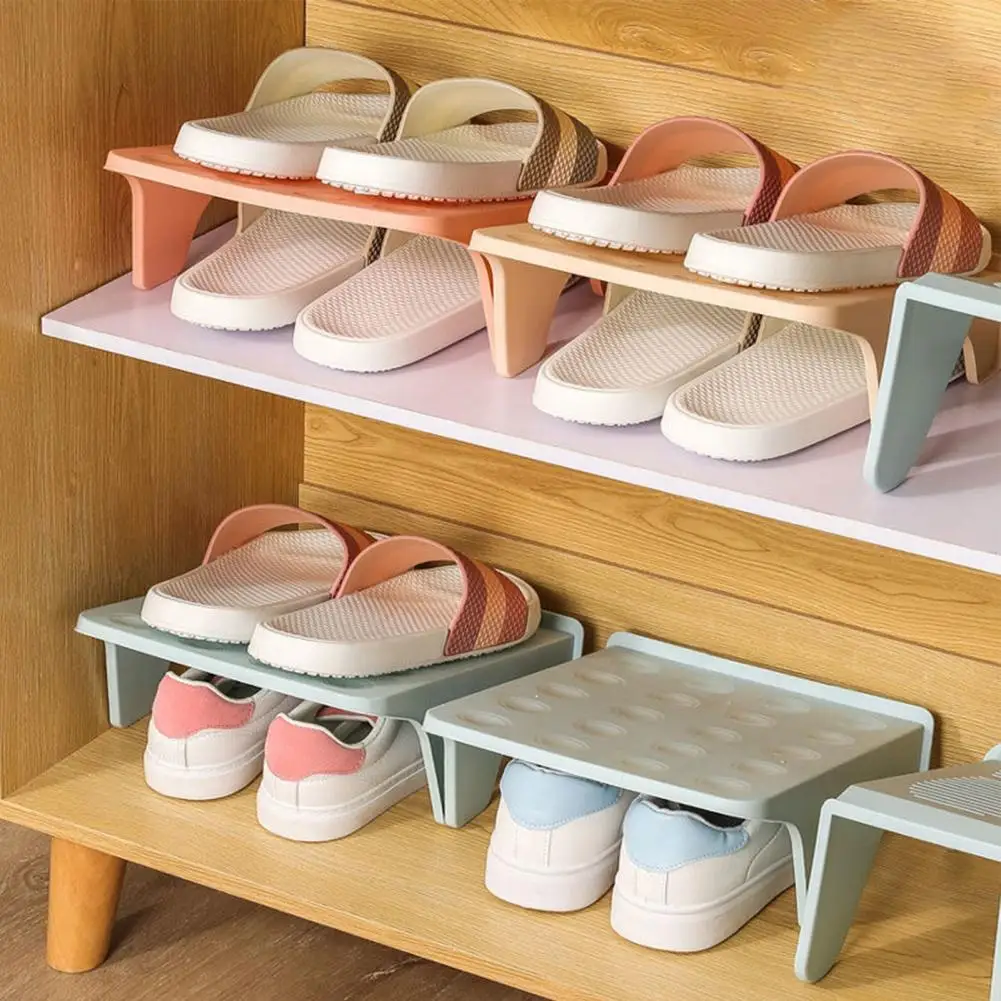

Shoe Storage Rack Innovative Durable Space Saving Double Shelf Shoe Rack for Hotel Shoe Organizer Shoe Shelf