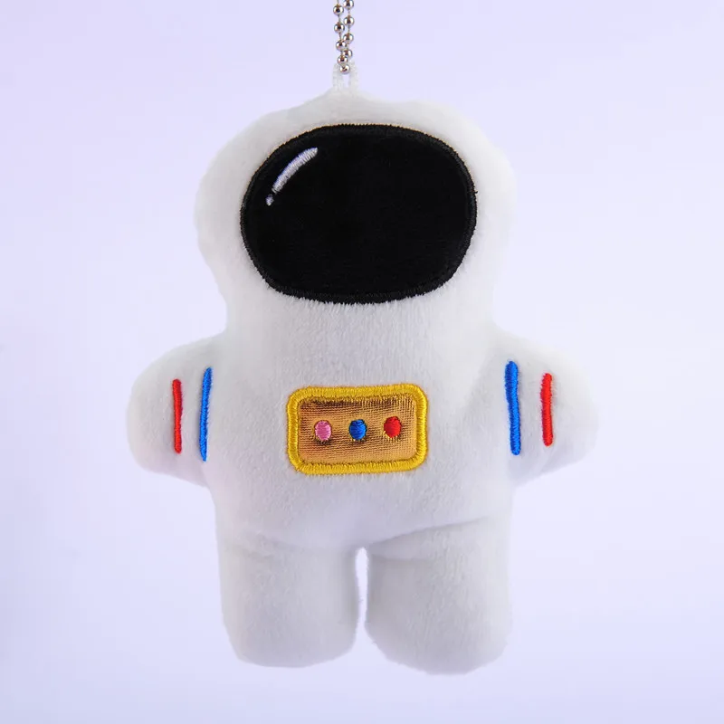 

Space Man Astronaut Mobile Phone Bag Key Chain Pendants Kawaii Plush Toys Backpack Schoolbag Model Doll Gifts Stuffed Toy