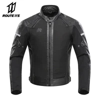 kerakoll motorcycle jacket men windproof waterproof protective gear leather moto jacket night reflection motorbike riding jacket