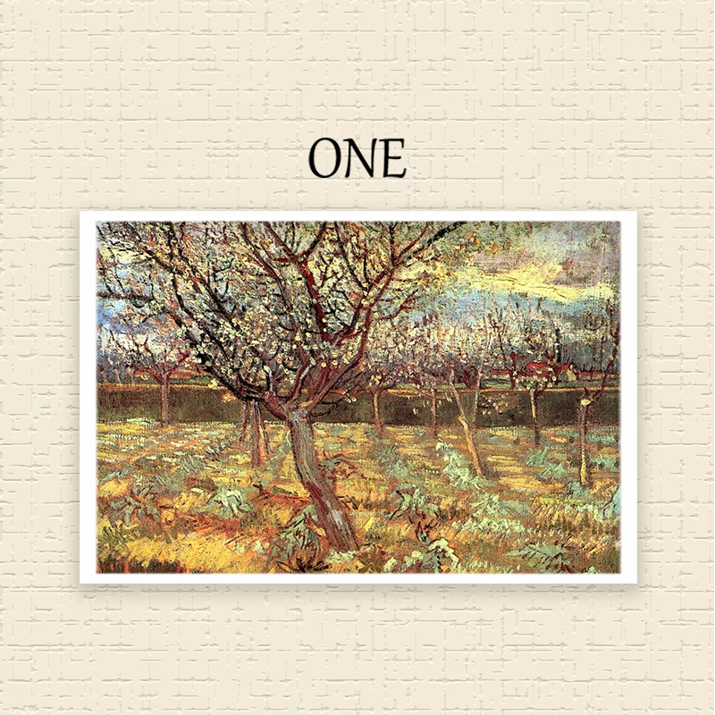 

Tree Oil Painting Poster Vincent Van Gogh Canvas Print Home Decoration Painting Art Print Retro Prints (Unframed)