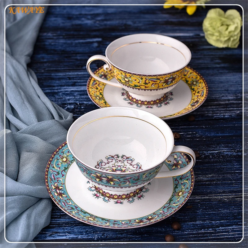1 комплект чашка для молока и кофе европейский стиль чая с блюдцем