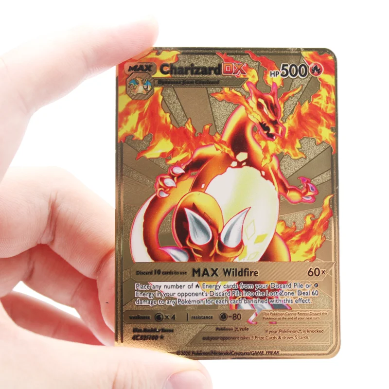 

Карты Аниме Покемон, карты Vmax Charizard, GX EX Mage Tagteam Game боевые коллекционные карты, рождественские подарки для детских игрушек