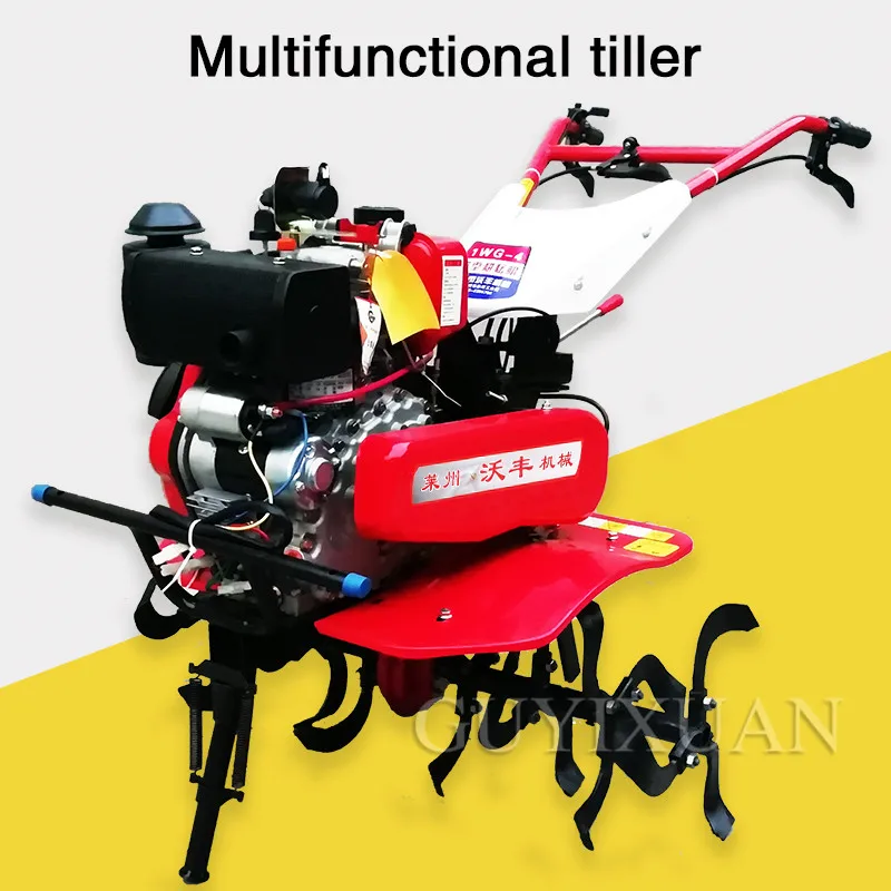 Многофункциональный роторный культиватор для сельского хозяйства ручная