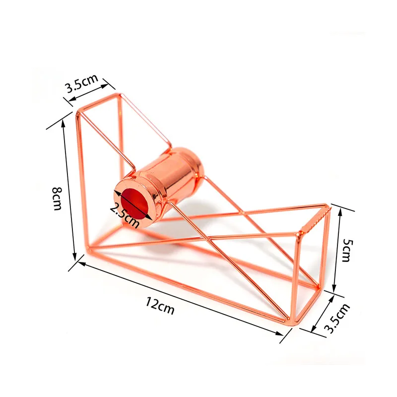 Диспенсер для ленты из розового золота полый органайзер хранения Канцтовары