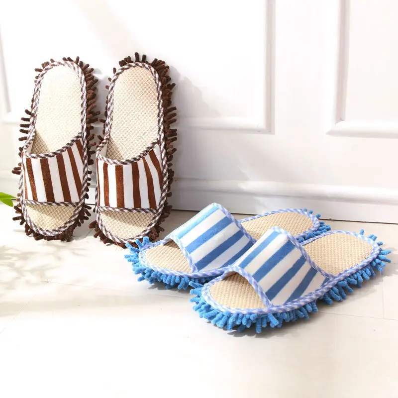 2 шт. обувь типа ленивая Швабра качество Новинка микрофибра Забавный очиститель