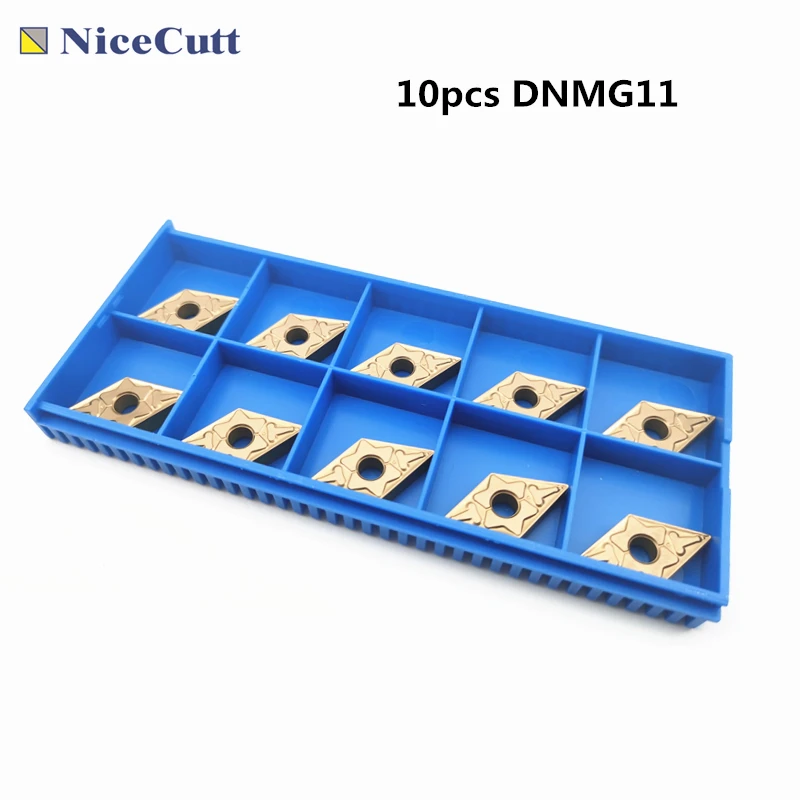 

CNC Tools 10pcs DNMG1104 Tungsten Carbide Lathe Turning Insert Processing Steel For DDJNR Freeshipping
