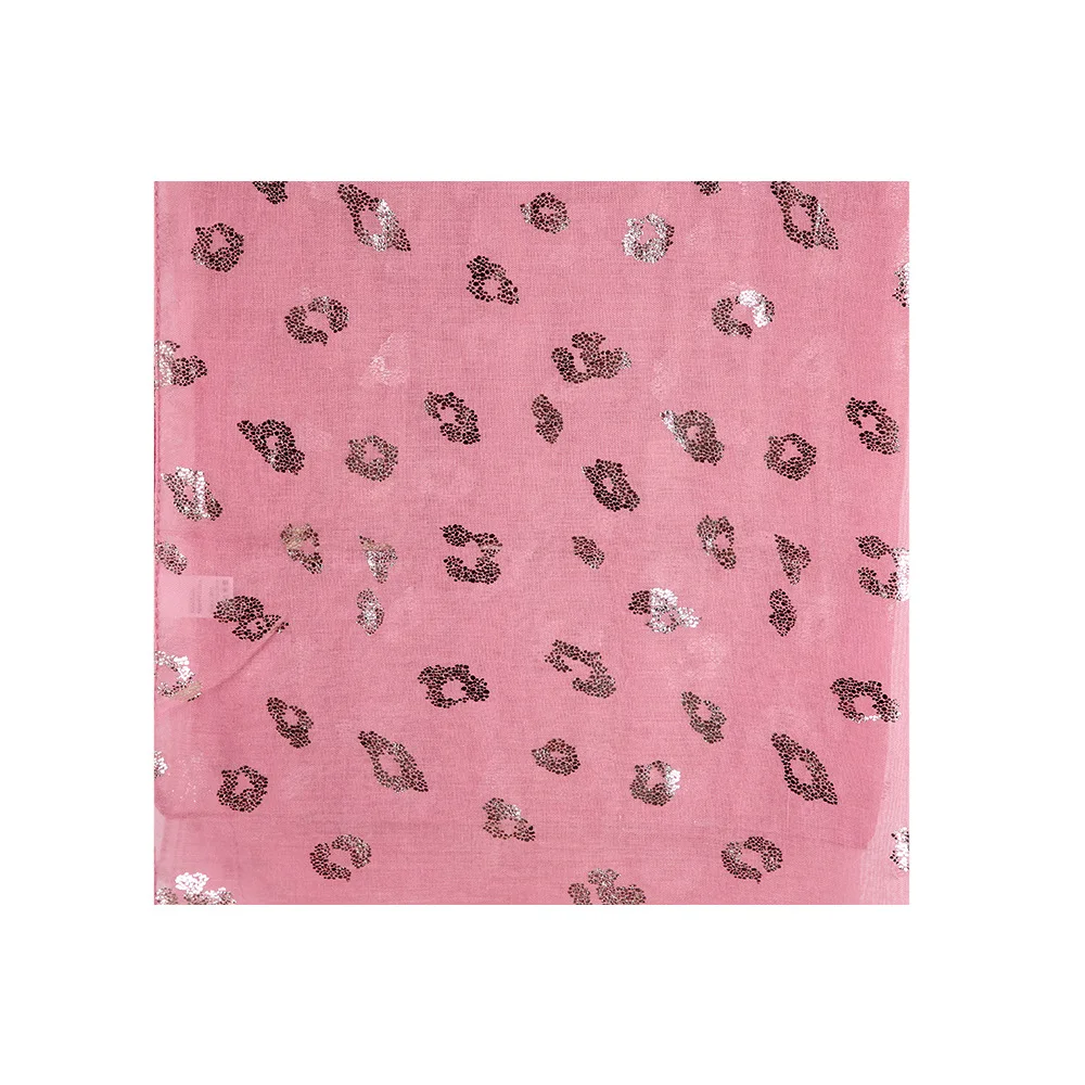 2019 дизайнерский шарф женский роскошный осенний Золотой вискозный Леопардовый