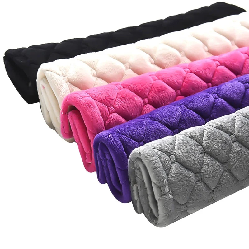 

1 Pair Car Auto Seat Belt Shoulder Pads Soft Cushion Warm Plush Safety Cover Pad Driving Seatbelt Shoulder Protection Covers