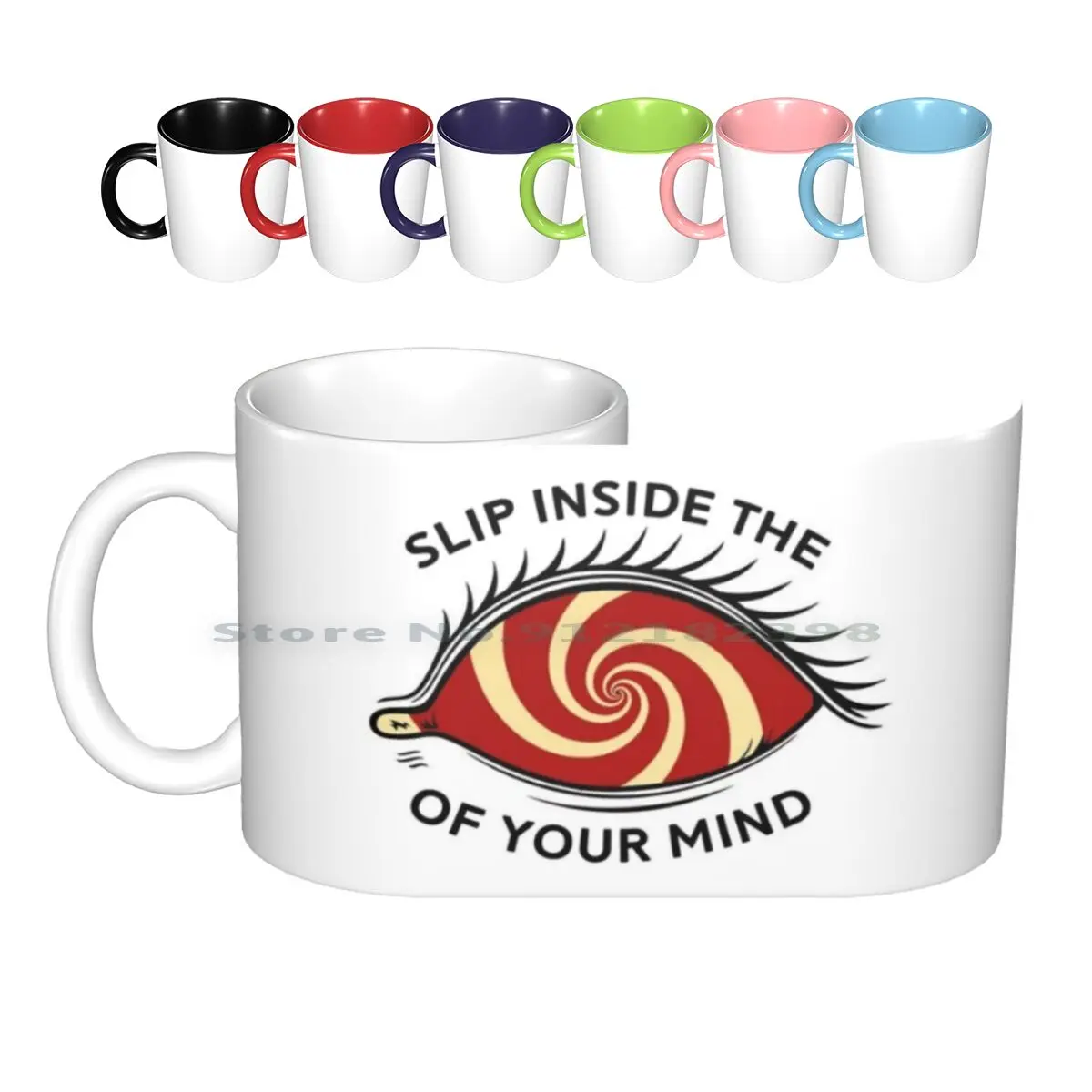 

Slip Inside The Eye Of Your Mind Ceramic Mugs Coffee Cups Milk Tea Mug Dont Look Back In Anger Dont Look Back In Anger Quote