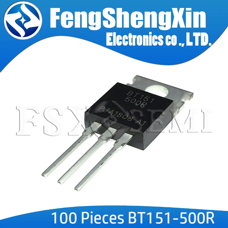 

100pcs/lot New BT151 BT151-500R BT151-500 TO220 THYRISTOR TO-220