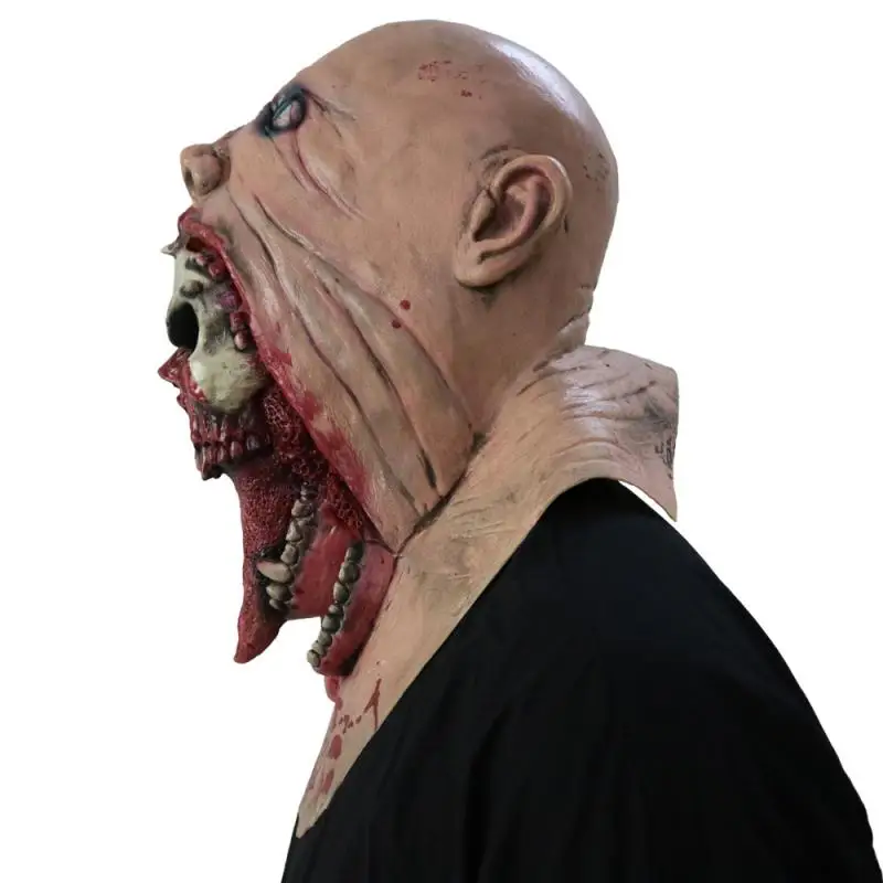 

Scary Horror Ghost Headgear Latex Bloody Horrible Headwear Halloween Carnival Party Cosplay Headgear Cos Accessories