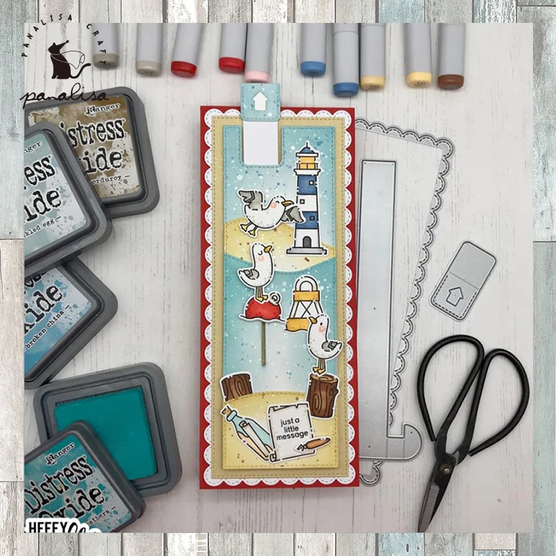 Panalisacraft штампы для скрапбукинга подарочные карты изготовления бумажных