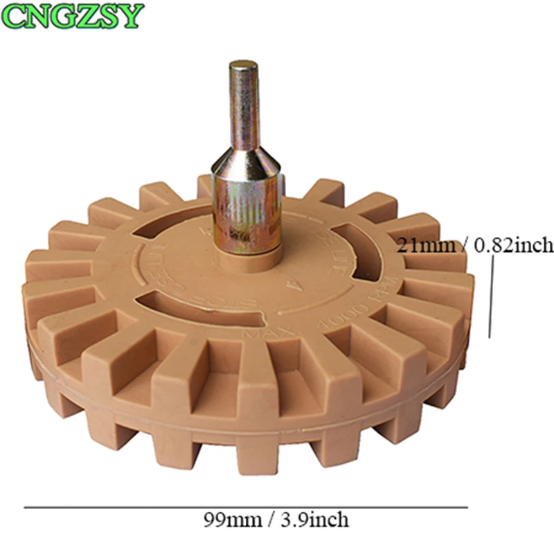 Умный Литой резиновый ластик колесо 4000 об/мин для автомобильного лодки клейкая