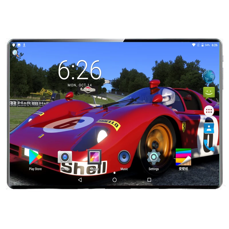 4G FDD LTE 10 дюймов планшетный ПК Android 9 0 четыре ядра 6 ГБ ОЗУ 128 Гб ПЗУ 1280x800 ips экран wifi gps