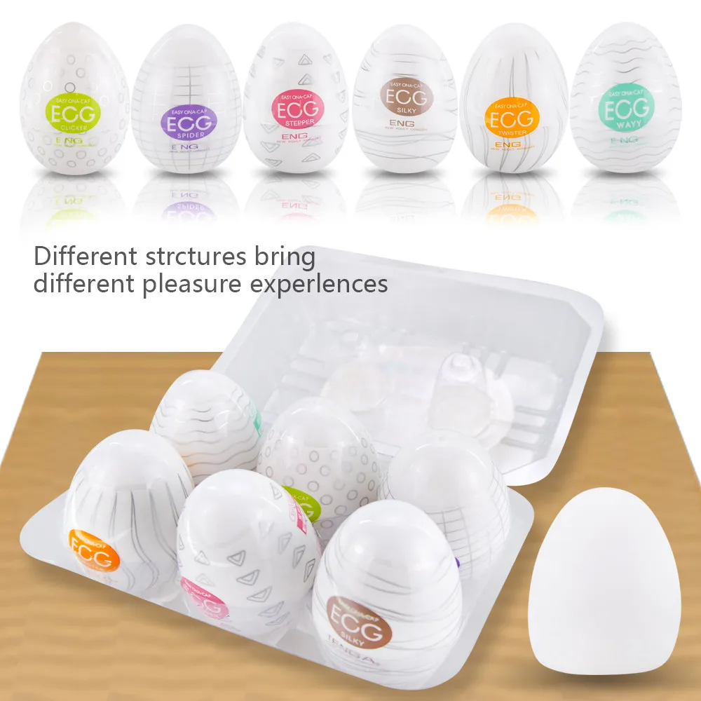 Чашка для мастурбации Мужской мастурбатор волнистые яйцо Секс игрушки Для