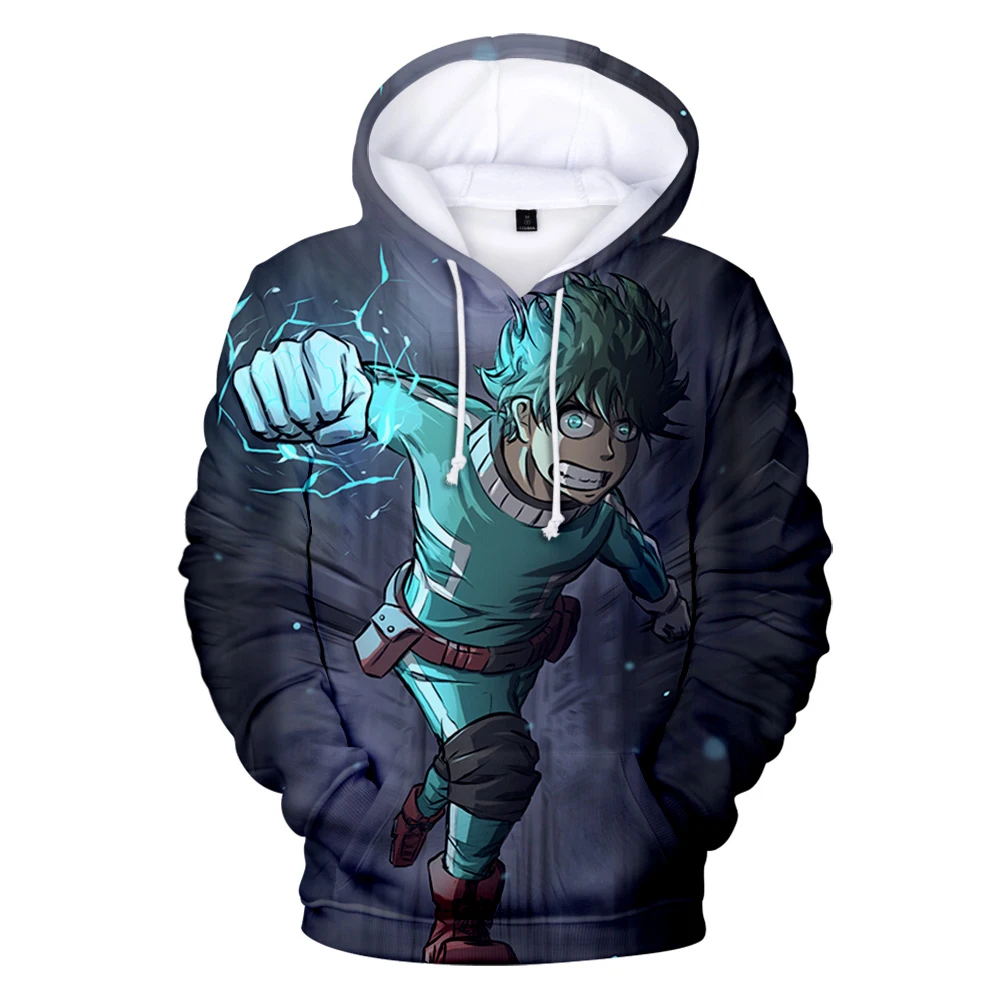 

Popular My Hero Academia 3D Print Hoodies Sweatshirts Boy/Girl Long Sleeve Sweatshirt Adult/Child Midoriya Izuku Himiko Pullover