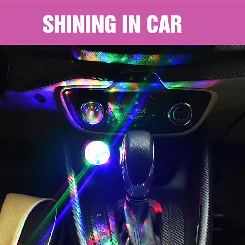 Автомобиль звездное небо диско свет три USB зарядное устройство Bluetooth