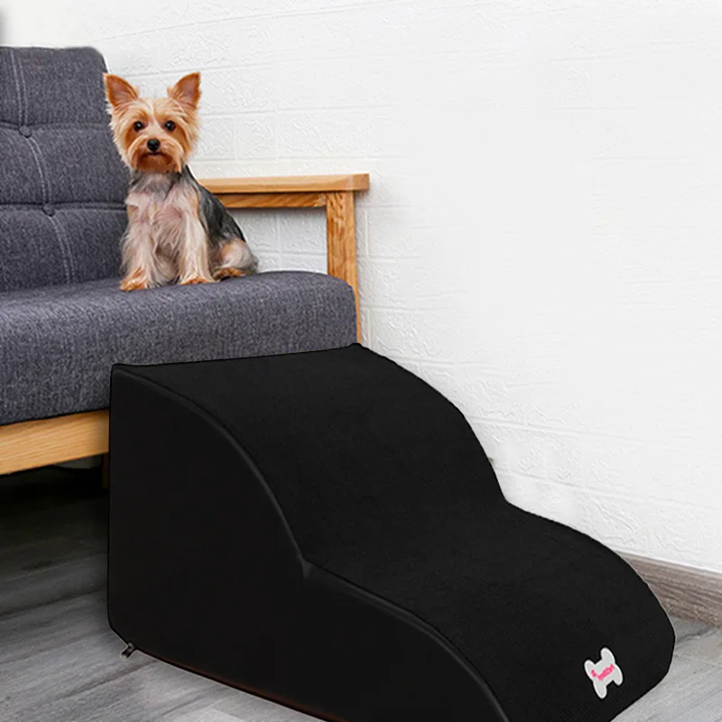 2 шага лестница для домашних животных домик собак кровать съемные Нескользящие